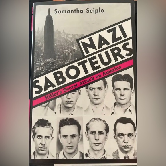 Nazi saboteurs book - Picture 1 of 1
